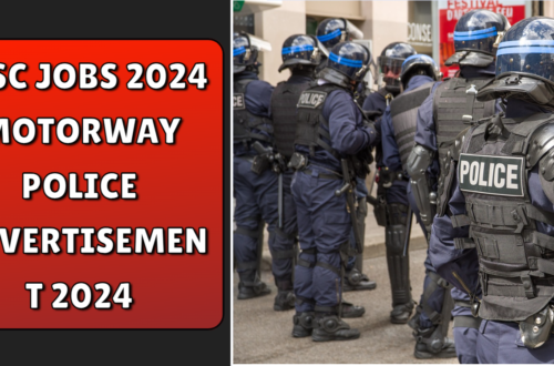 FPSC Jobs 2024 Motorway Police Advertisement 2024